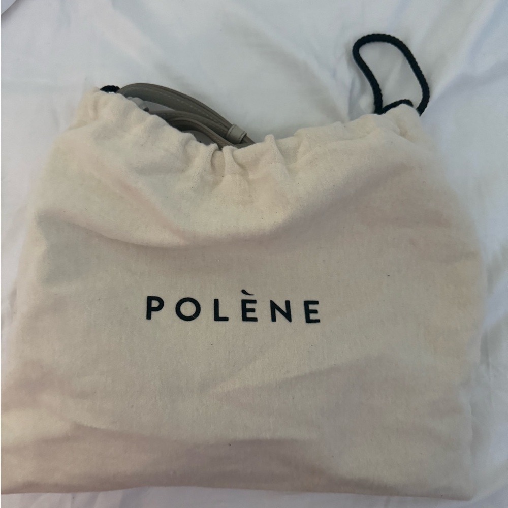 Polene numero dix crossbody bag. dust bags and adjustable strap - Picture 2 of 4